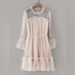 NEW YEARS EVE PARTY 🎉 Stars & Moons Tulle Party Dress! ✨🌙